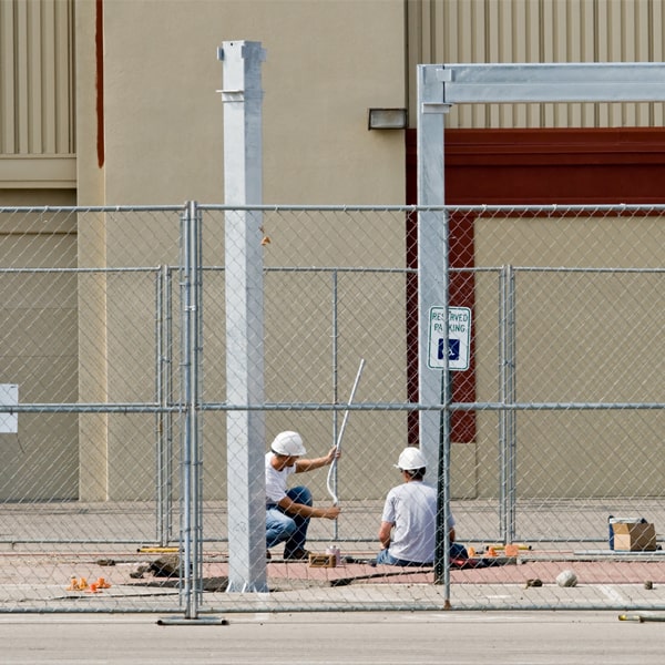 how long can i lease the temporary fence for my work site or event in Dorrington